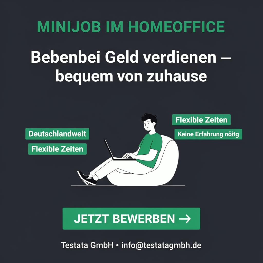 Shamim Shop Facebook ad: Homeoffice Minijob