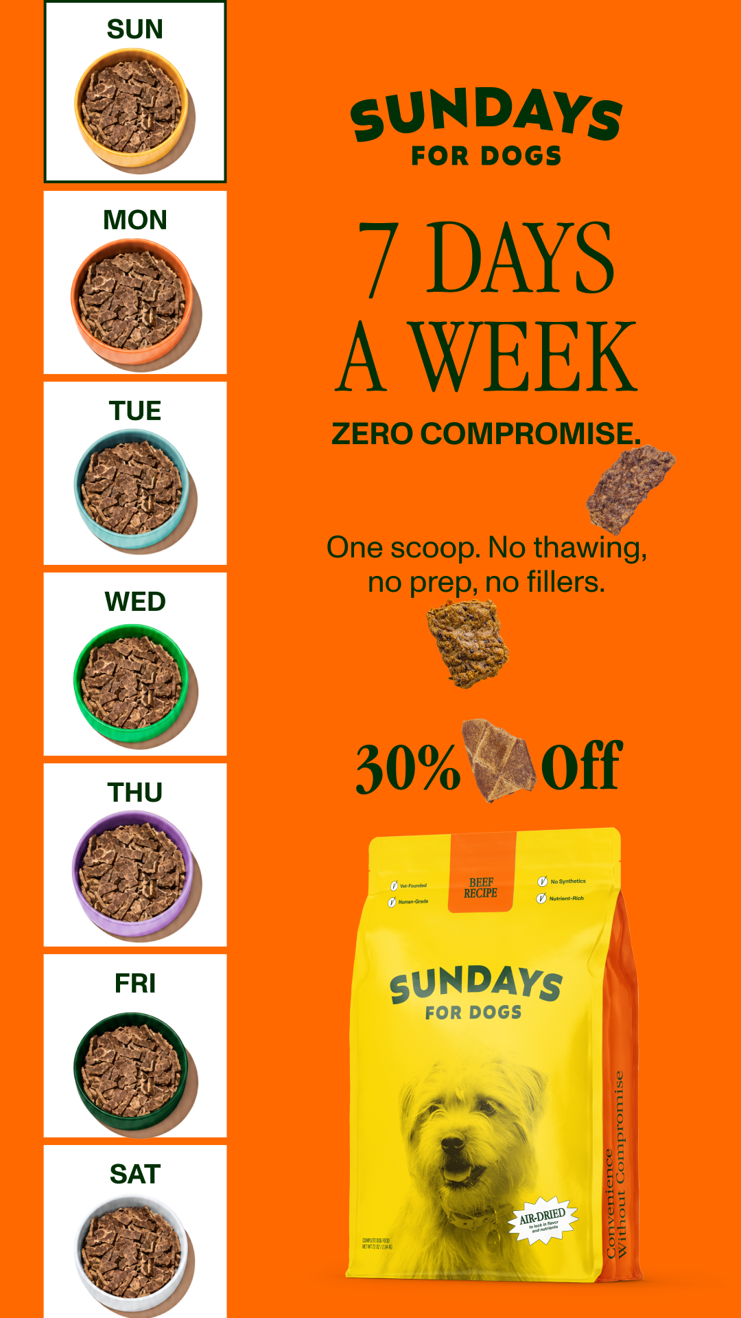 Sundays Facebook ad