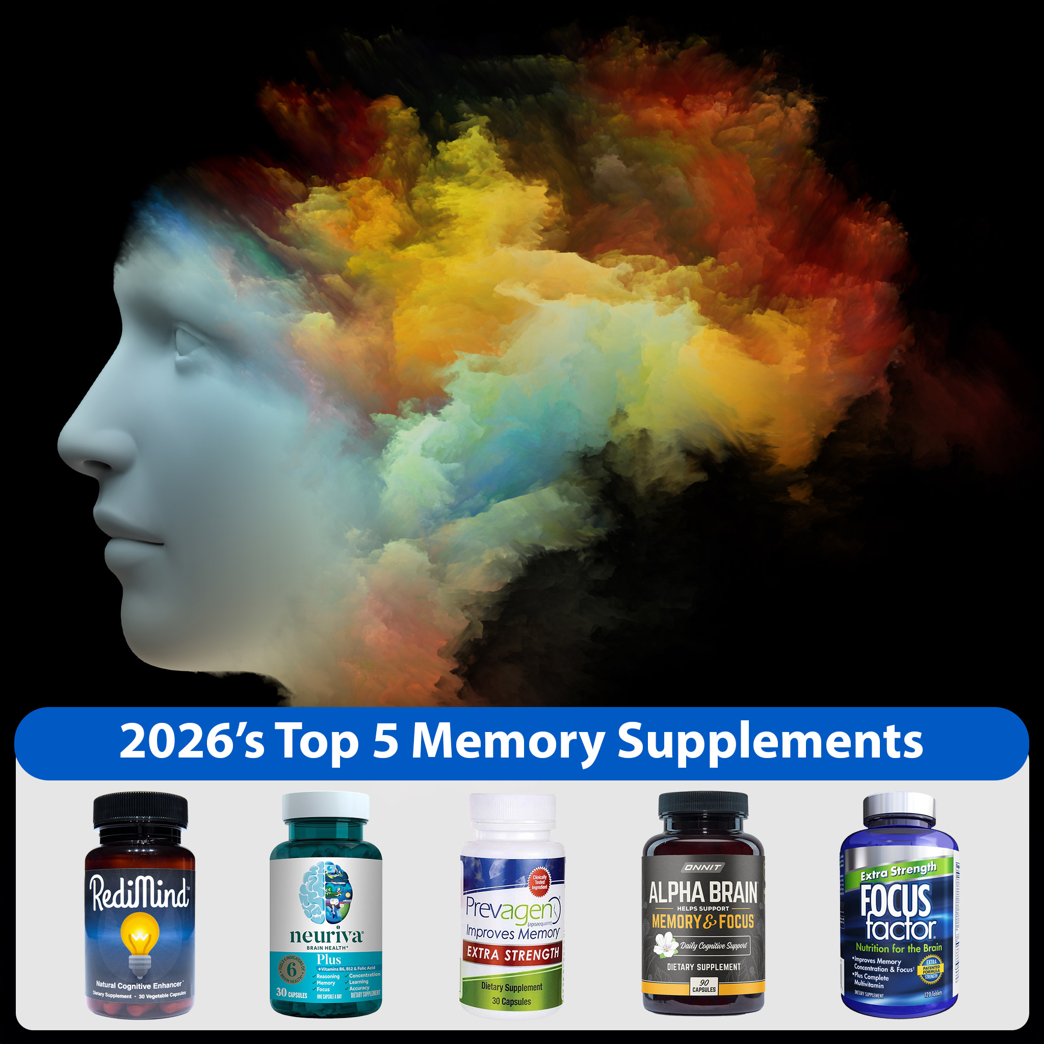 Top 5 Remedies Facebook ad: Top 5 Brain Health Supplements