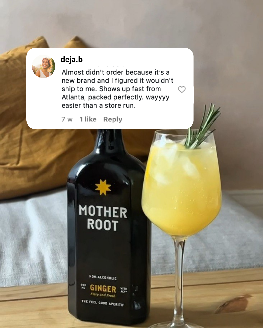 Mother Root Drinks Facebook ad