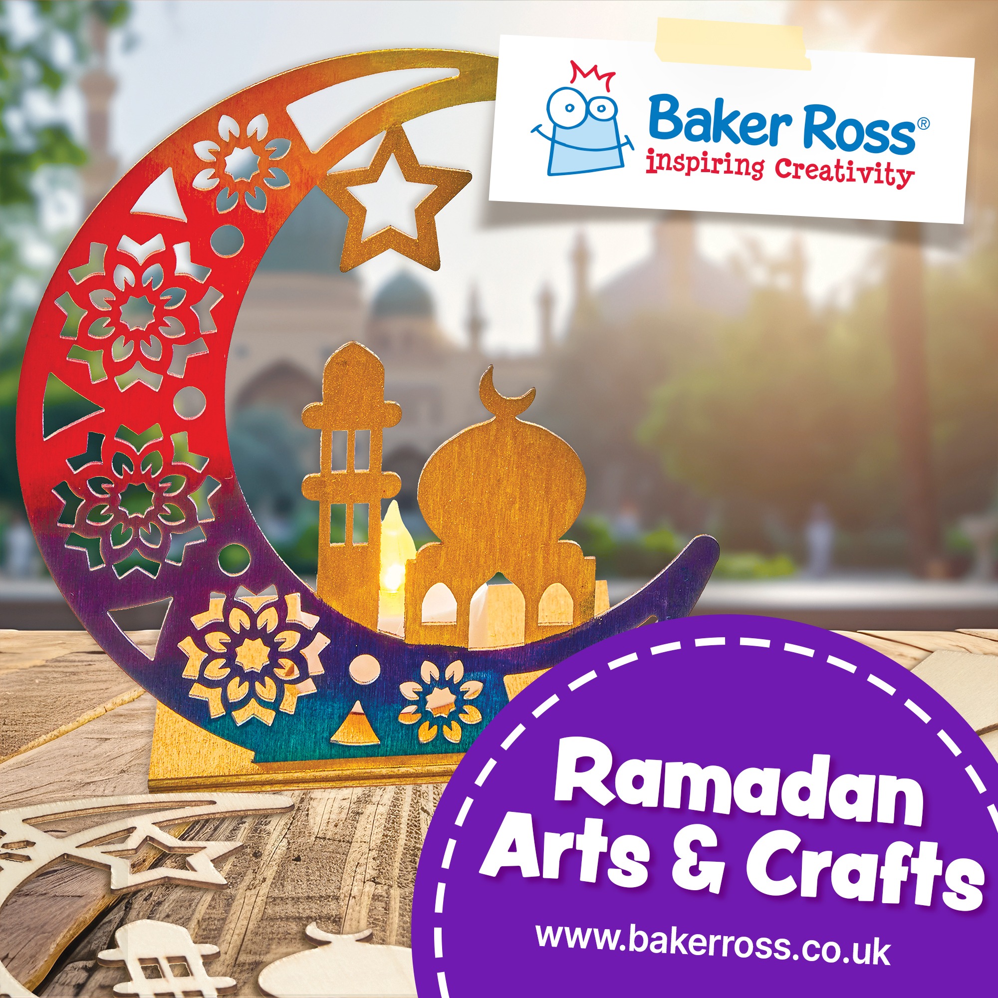 Baker Ross Facebook ad