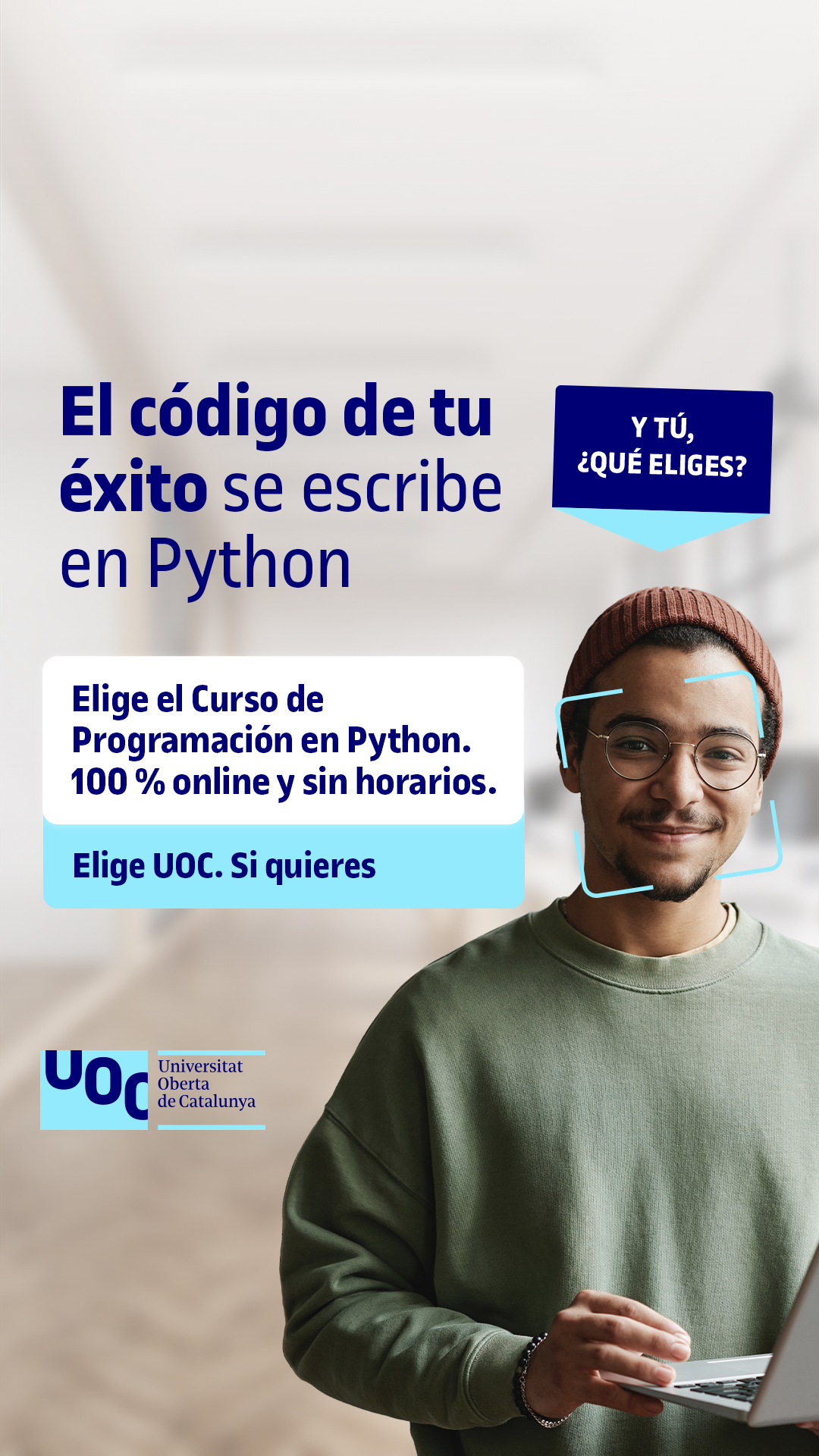 Universitat Oberta de Catalunya (UOC) Facebook ad