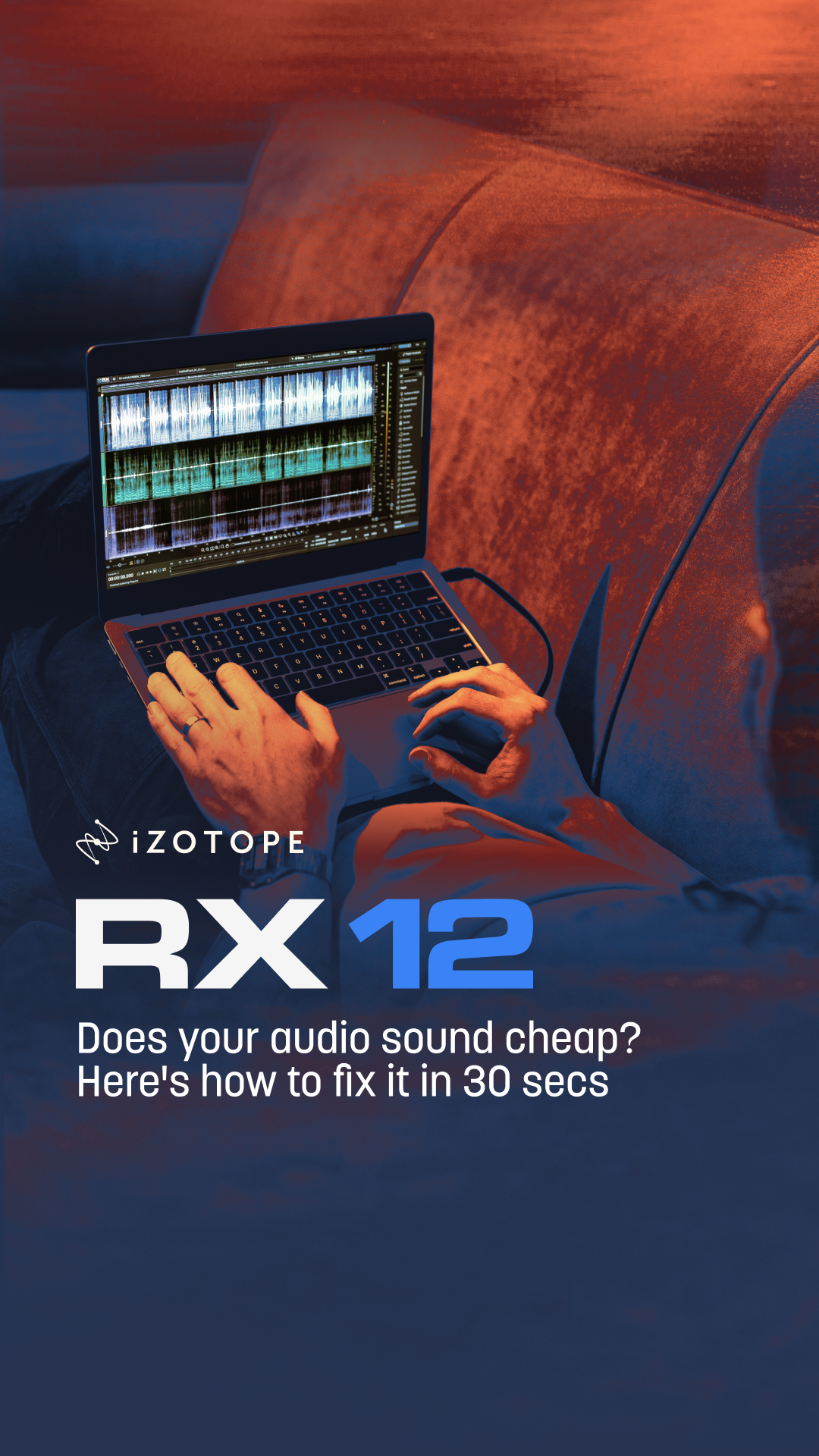 iZotope Facebook ad