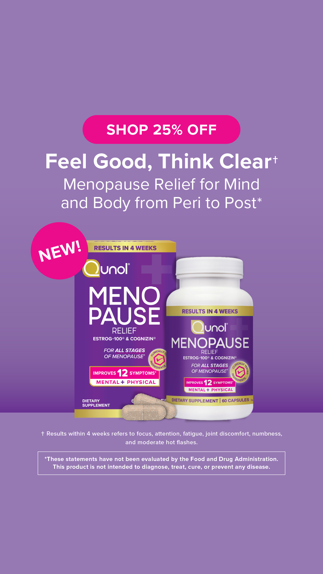 Qunol Facebook ad