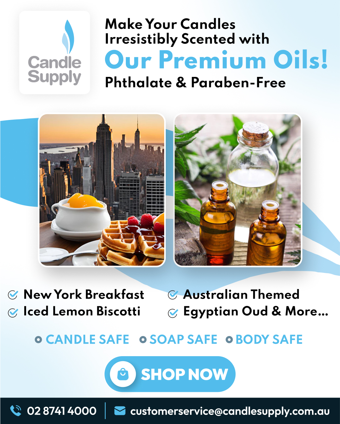 Candle Supply Facebook ad