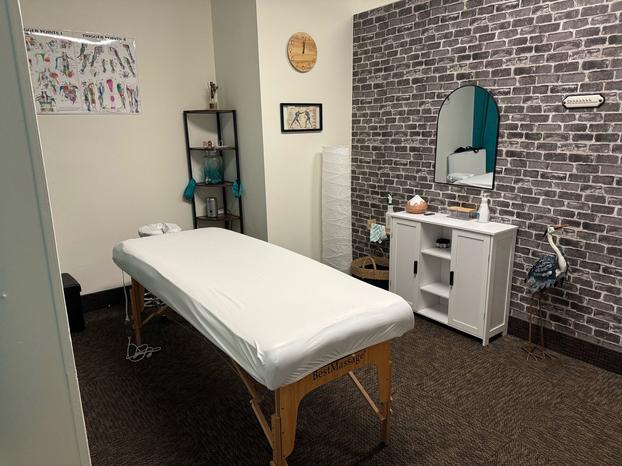 Blue Heron Massage Facebook ad: Blue Heron Massage Therapy, a client centered approach…