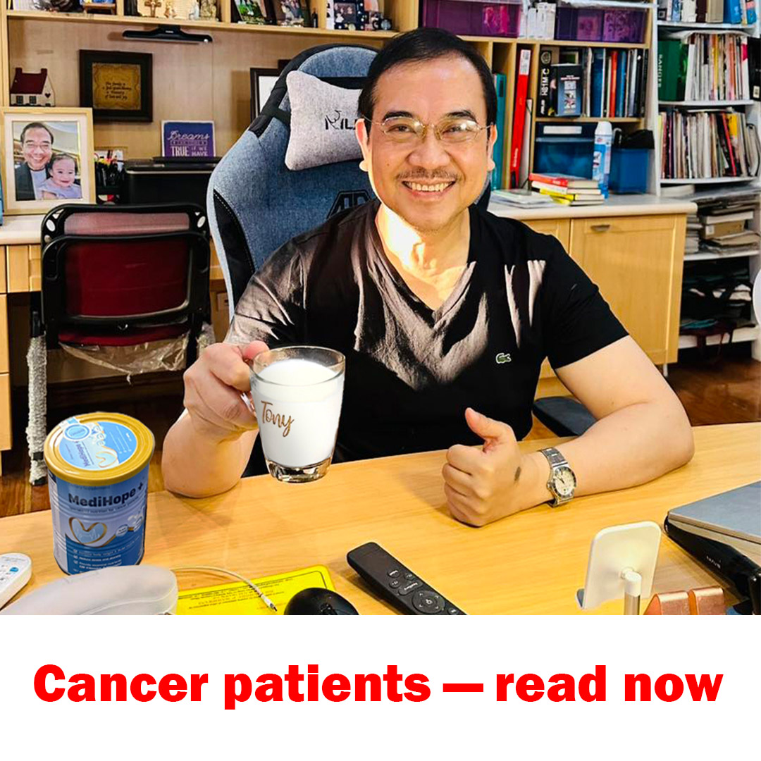 Philippines Medical Center Facebook ad: Home cancer treatment method