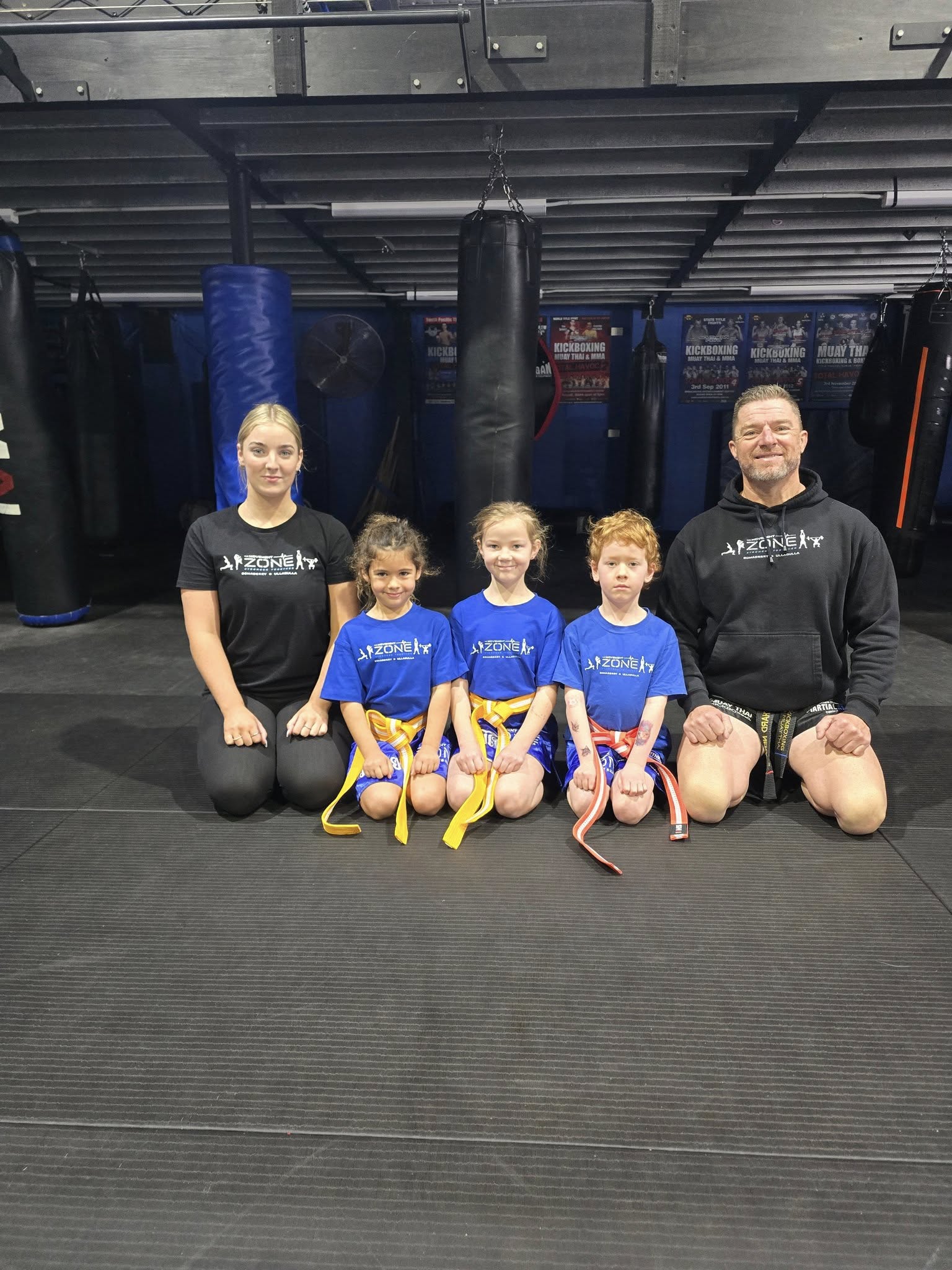 The Movement Zone Ulladulla Facebook ad: FREE Kids Martial Arts Class in Ulladulla