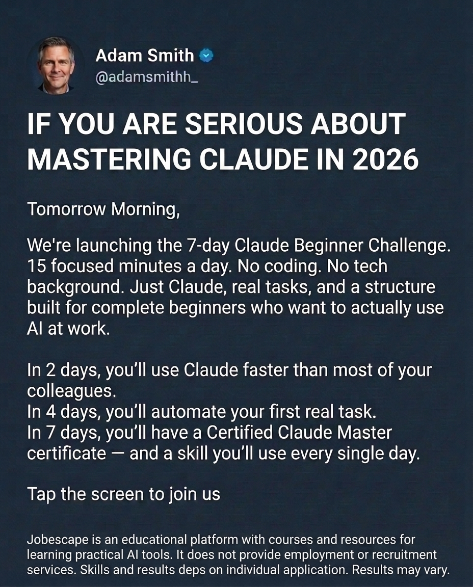 Advancing AI  Facebook ad