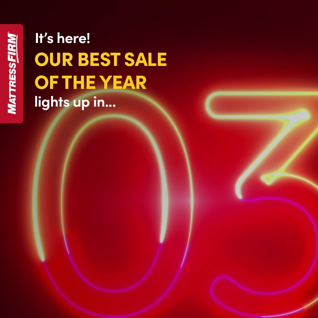 Mattress Firm Facebook ad: Score Labor Day deals
