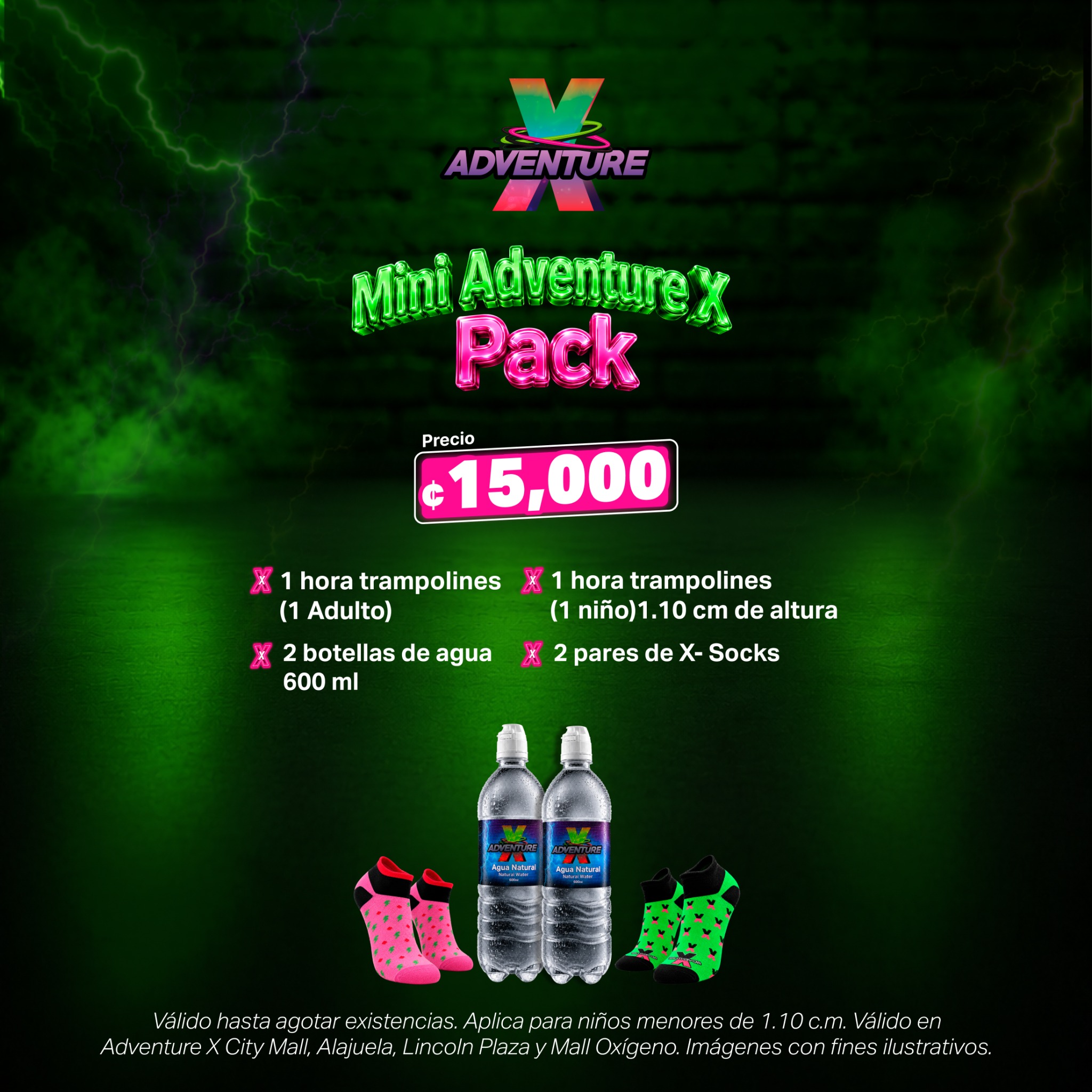 Adventure X Costa Rica Facebook ad