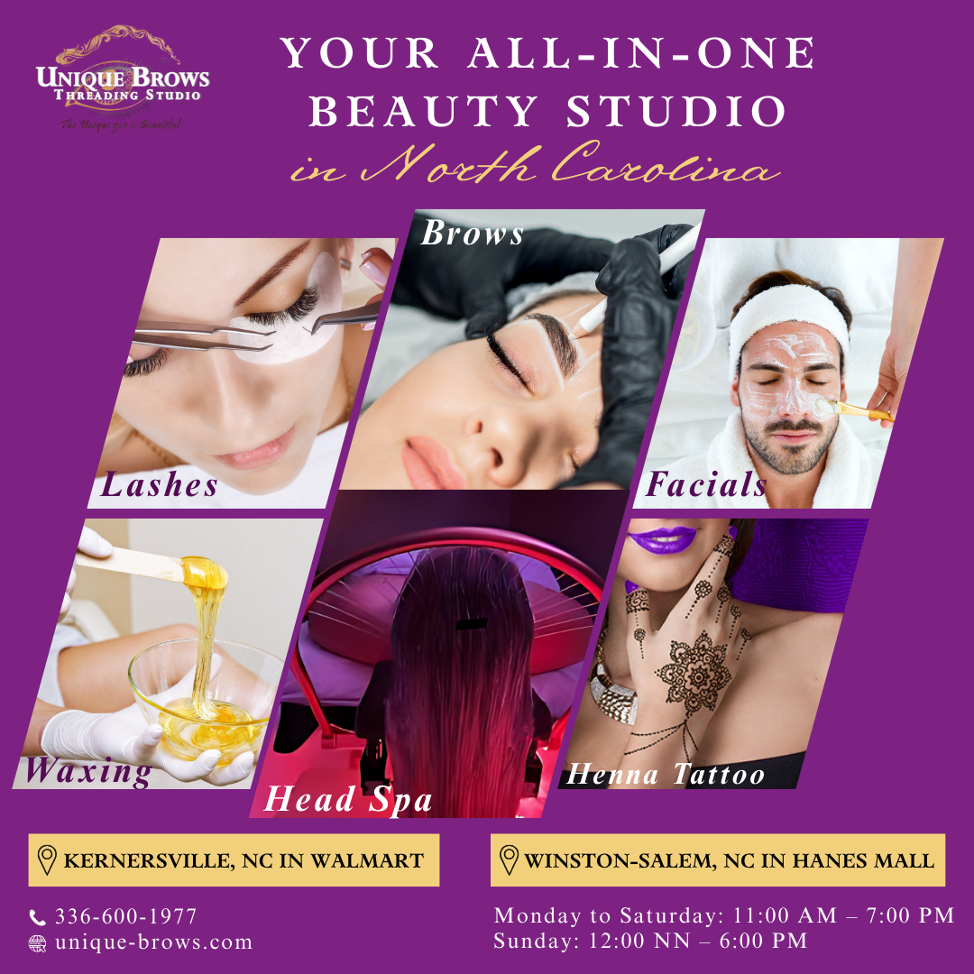 Unique Brows Threading Studio Facebook ad