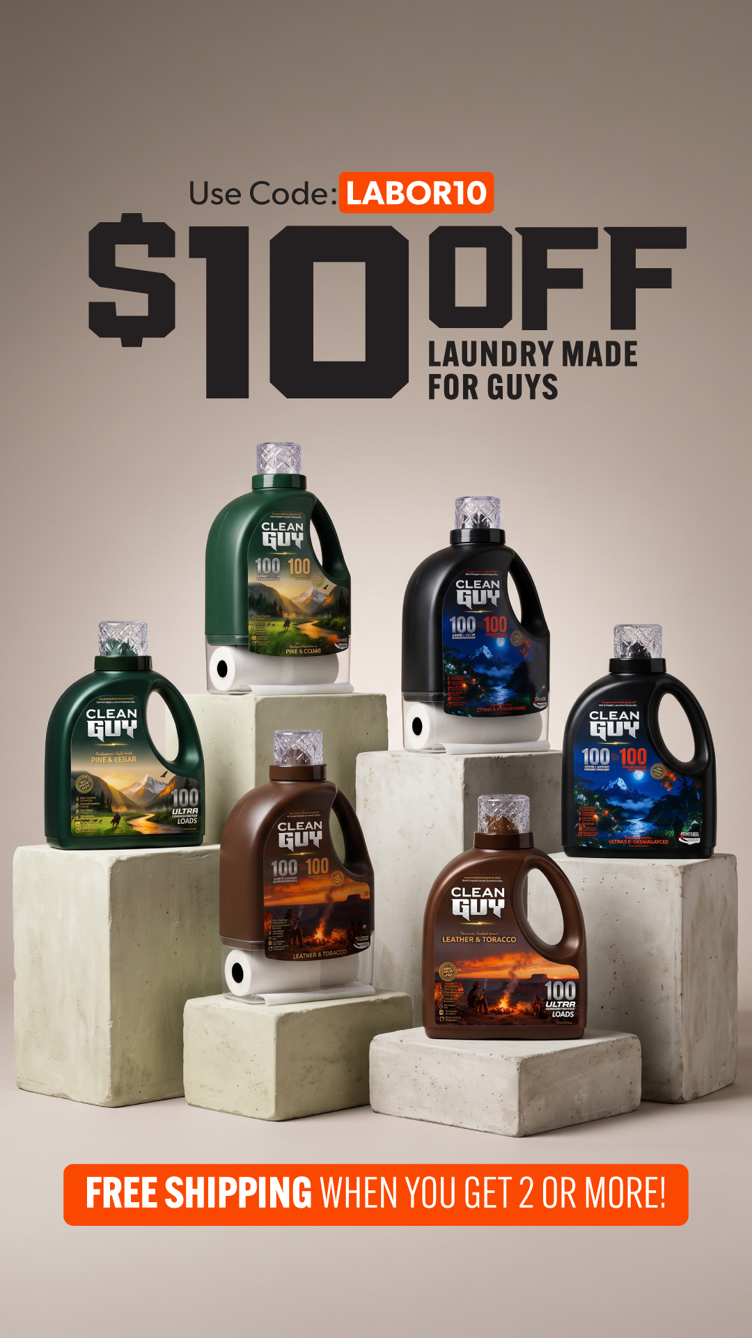 Clean Guy Facebook ad