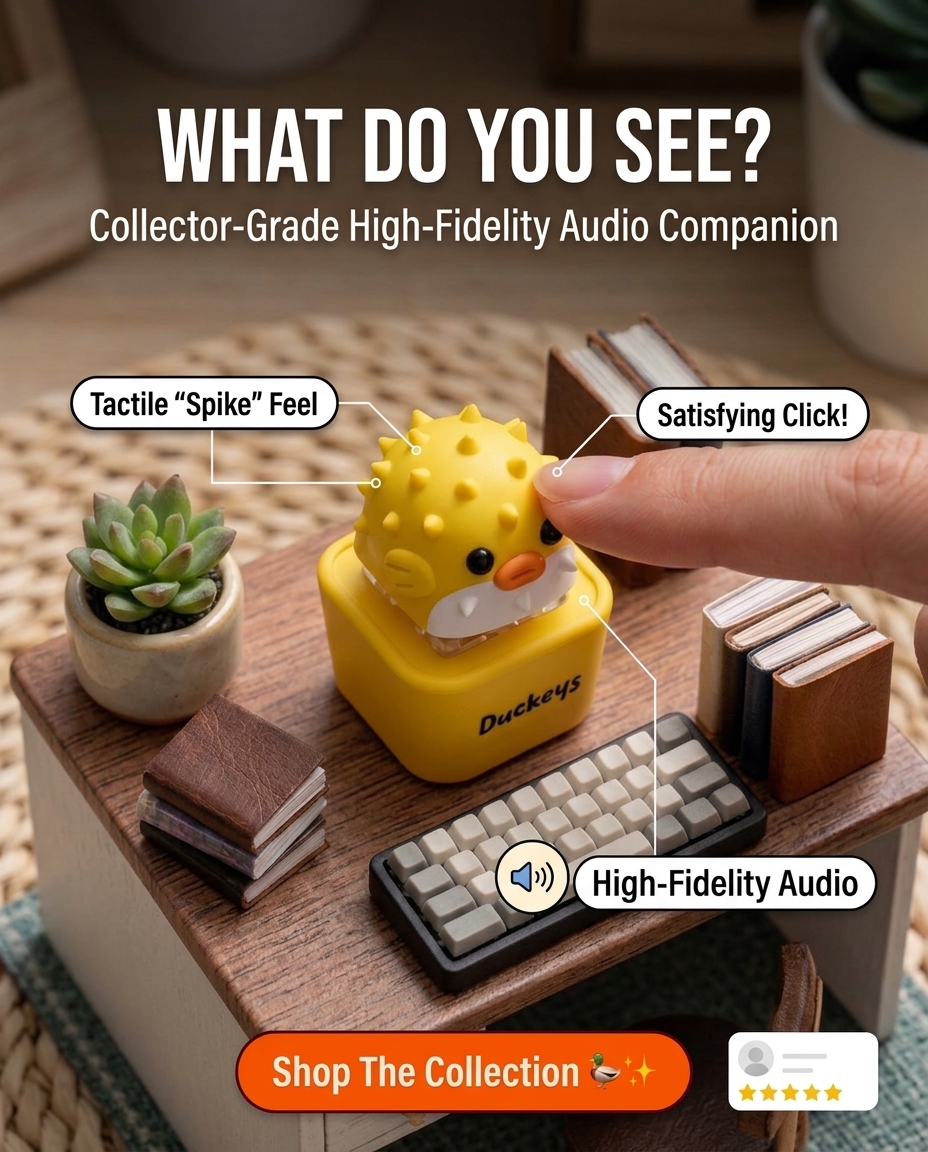 Duckeys Facebook ad: Meet Your New Desk Companion