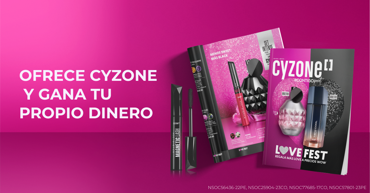 L'BEL, ésika y Cyzone Facebook ad