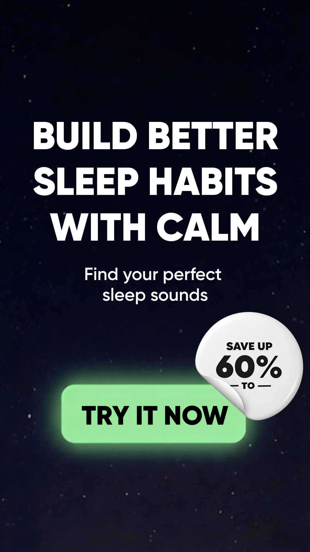 Calm Facebook ad
