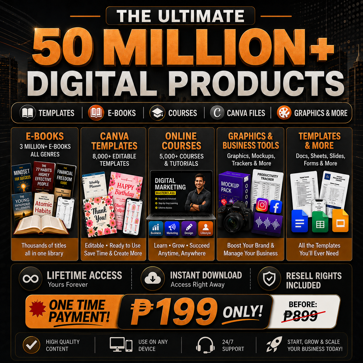 Digital Hustle PH Facebook ad: LIMITED-TIME OFFER
