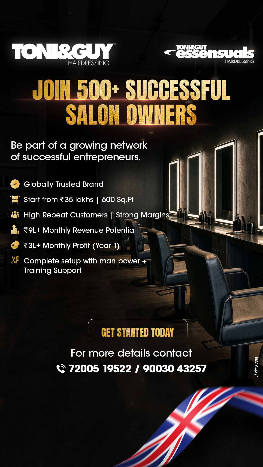 Toni&Guy Hairdressing Facebook ad