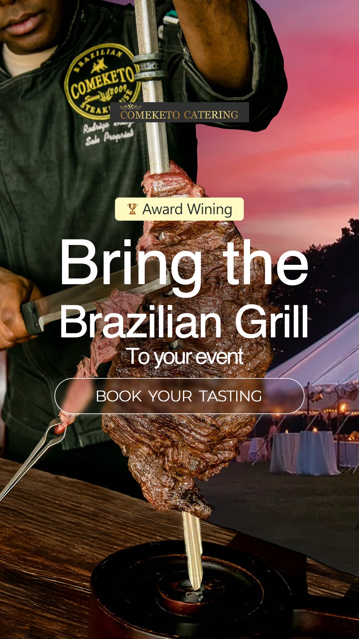 Comeketo Catering & Bar Services Facebook ad