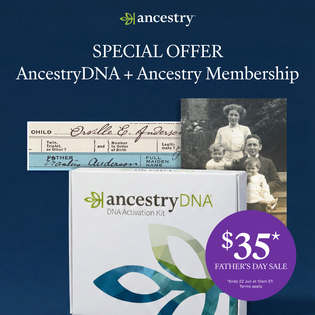 Ancestry Facebook ad