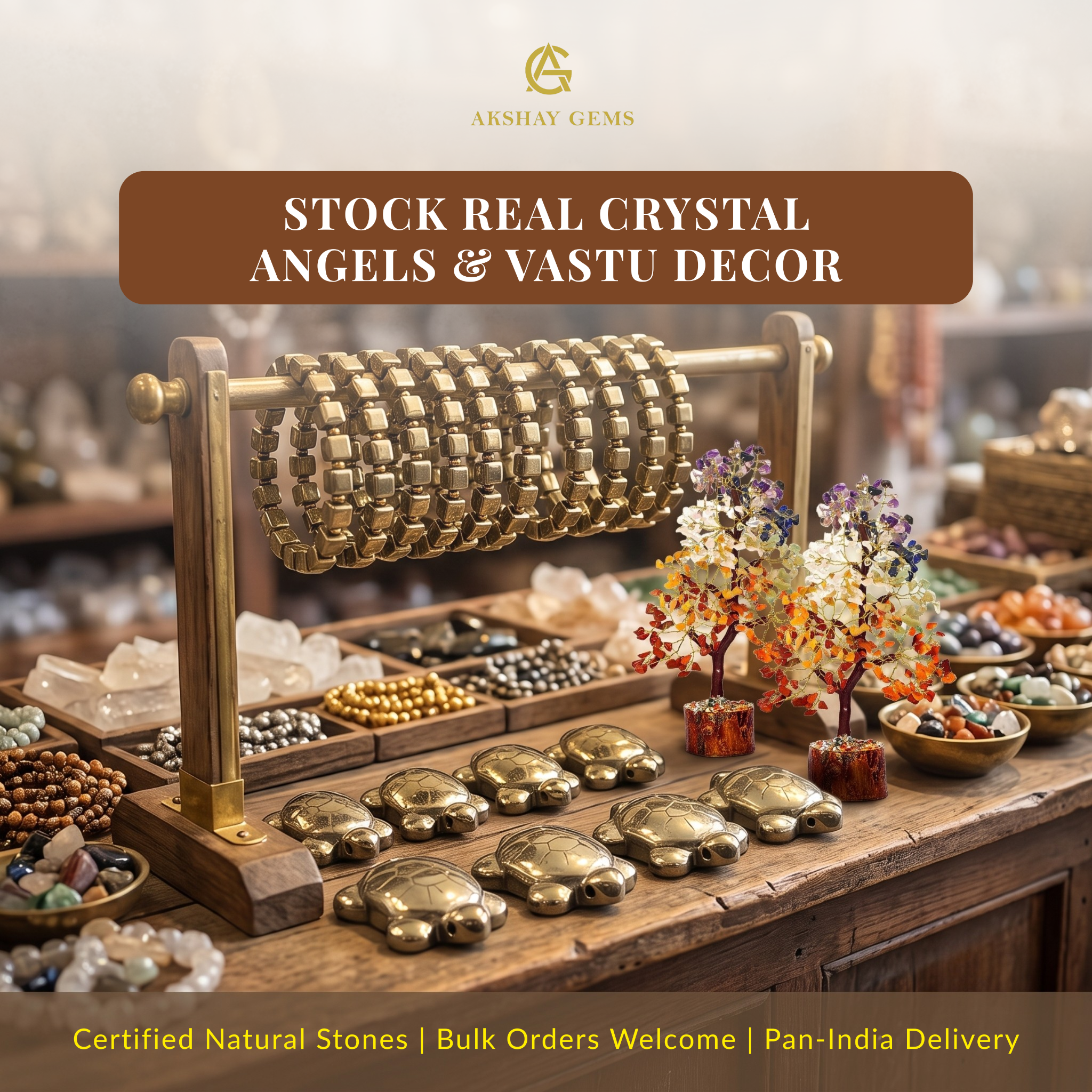 Akshay Gems Crystal Facebook ad