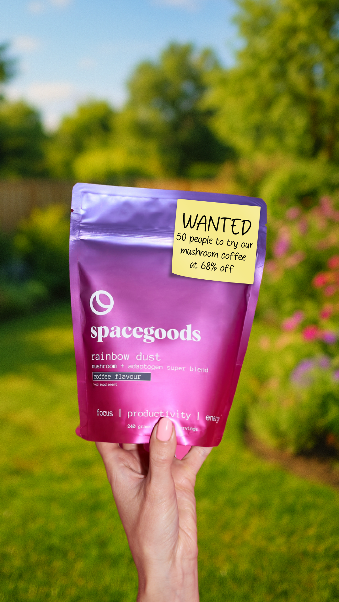 Spacegoods Facebook ad