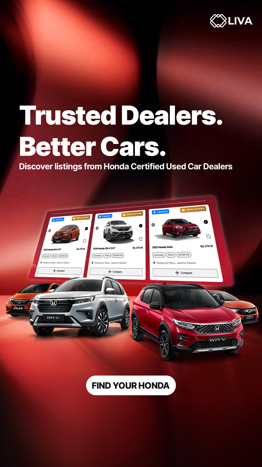 LIVA Facebook ad from Mar 26, 2026