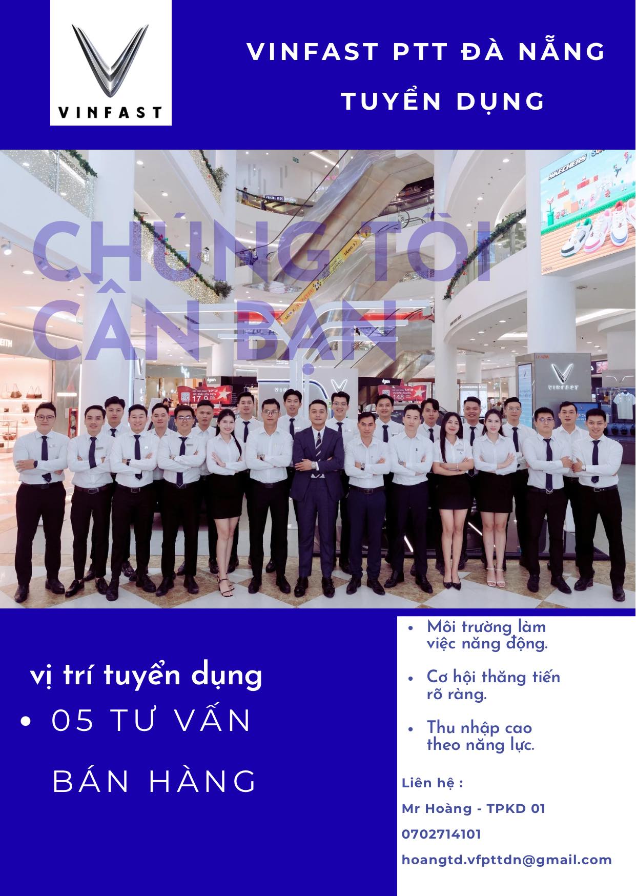 Vinfast Phan Trọng Tuệ - Đà Nẵng Facebook ad: VINFAST PHAN TRỌNG TUỆ ĐÀ NẴNG TUYỂN DỤNG