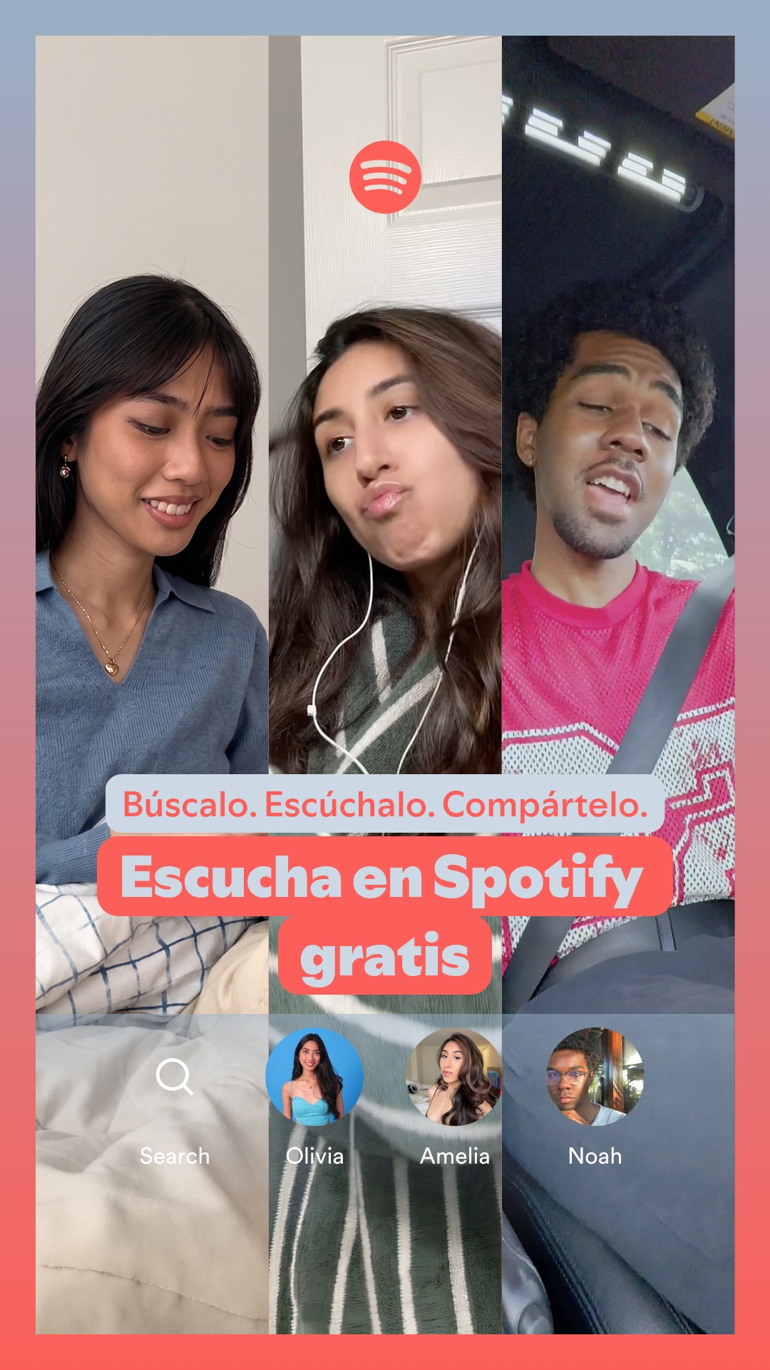 Spotify Facebook ad: Obtener Spotify gratis
