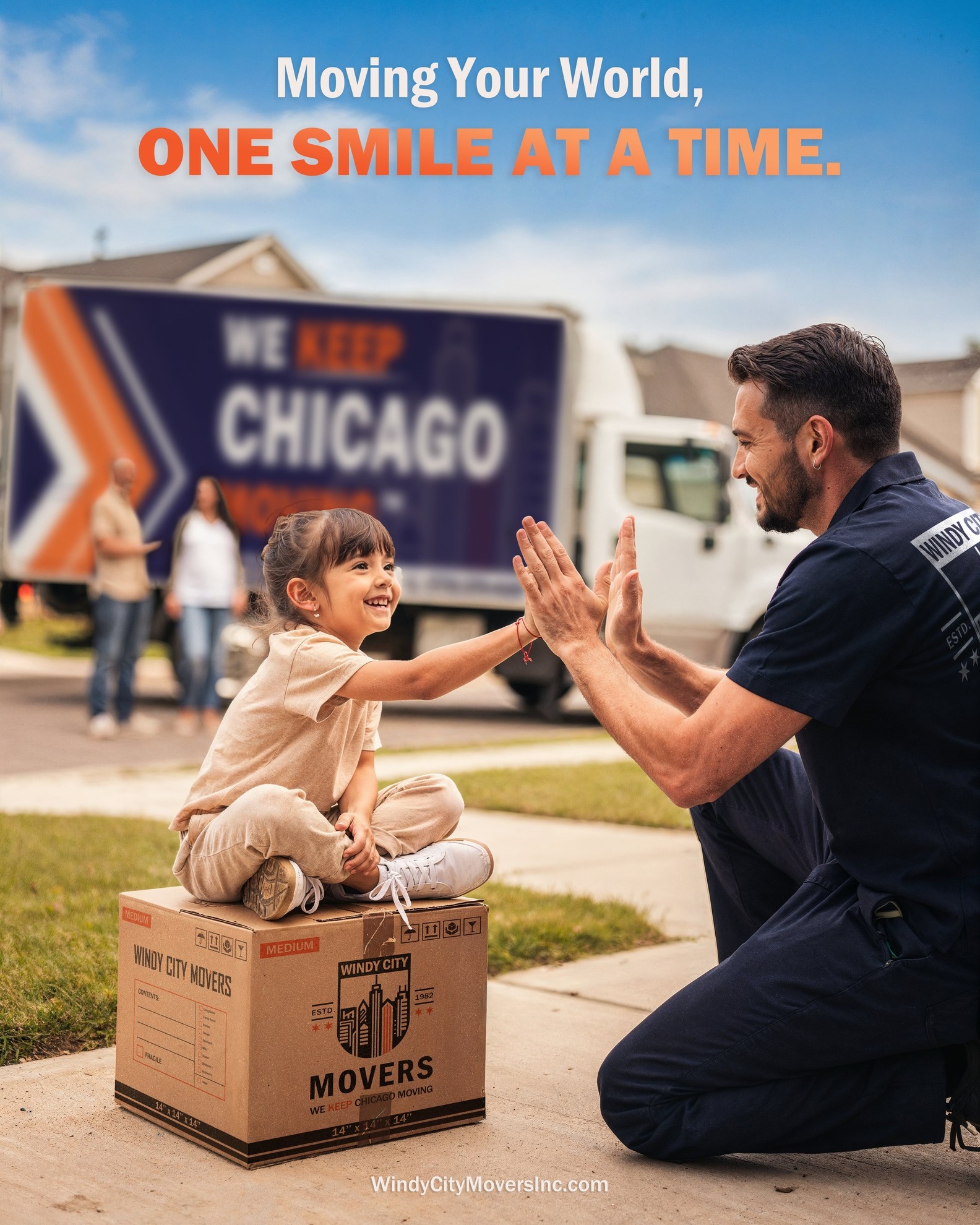 Windy City Movers Facebook ad: Windy City Movers - Professional Moving Services in Chicago
