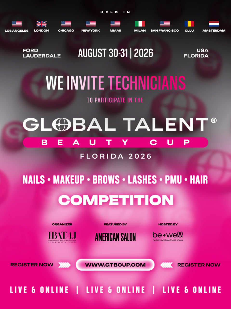 Global Talent Beauty Cup Facebook ad