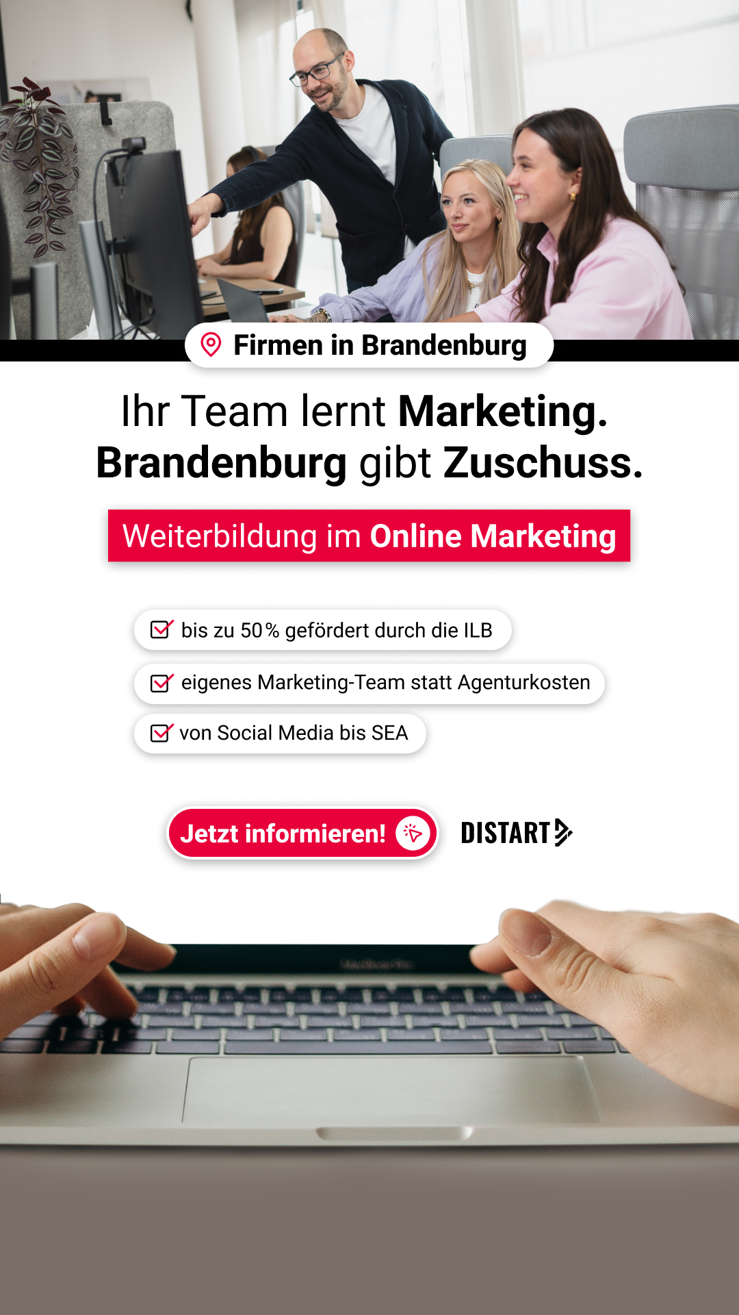 Distart Facebook ad