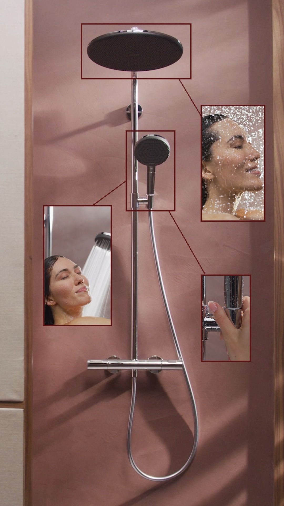 hansgrohe_in Facebook ad: Design Inspiration for your bathroom & kitchen German…