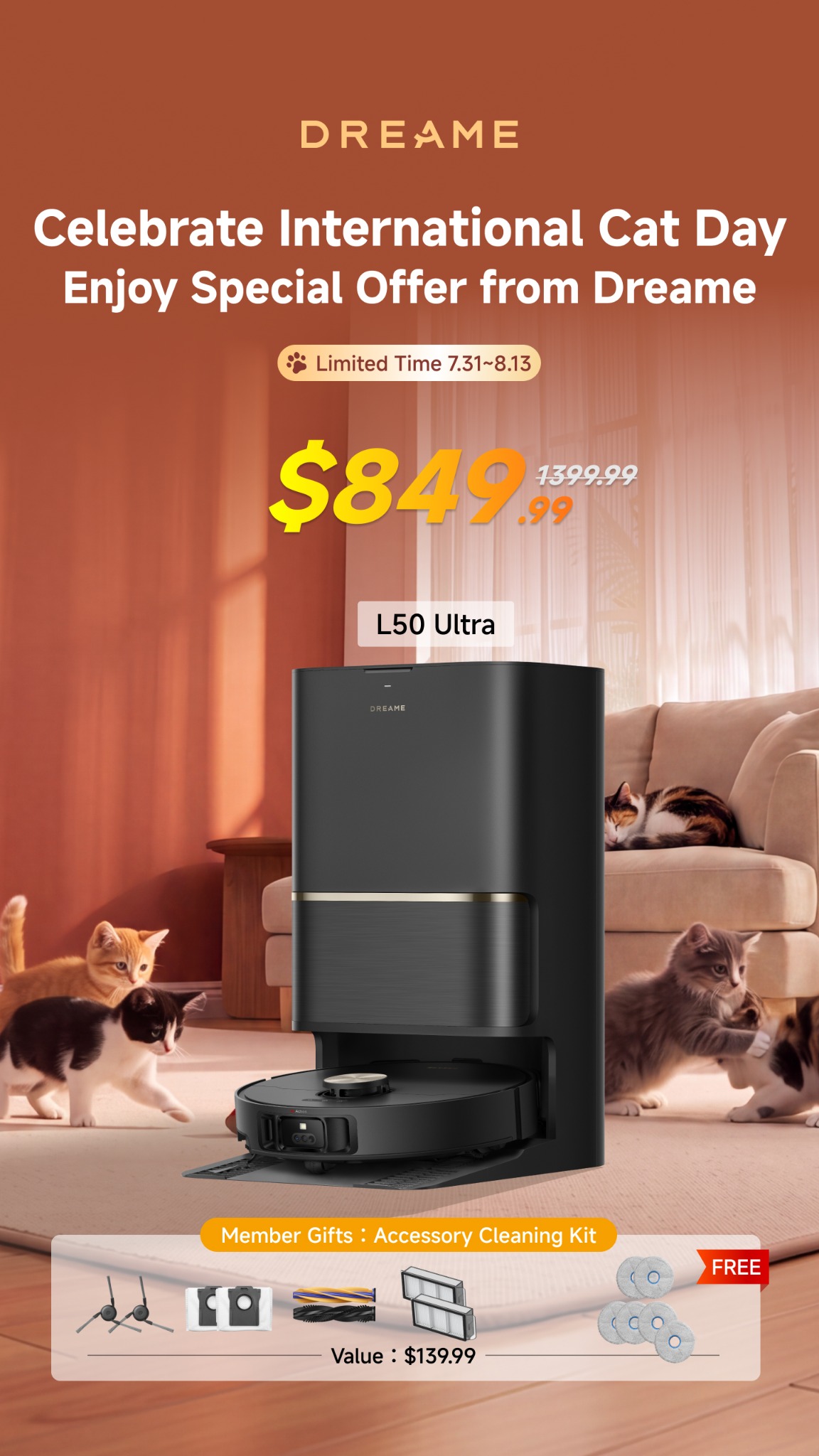 Dreame.us Facebook ad