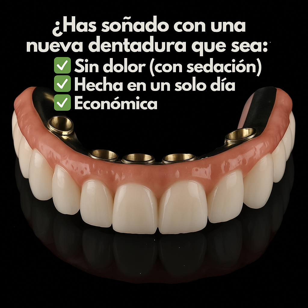 Elgin Dental Implants Facebook ad: AGENDA TU CONSULTA GRATUITA