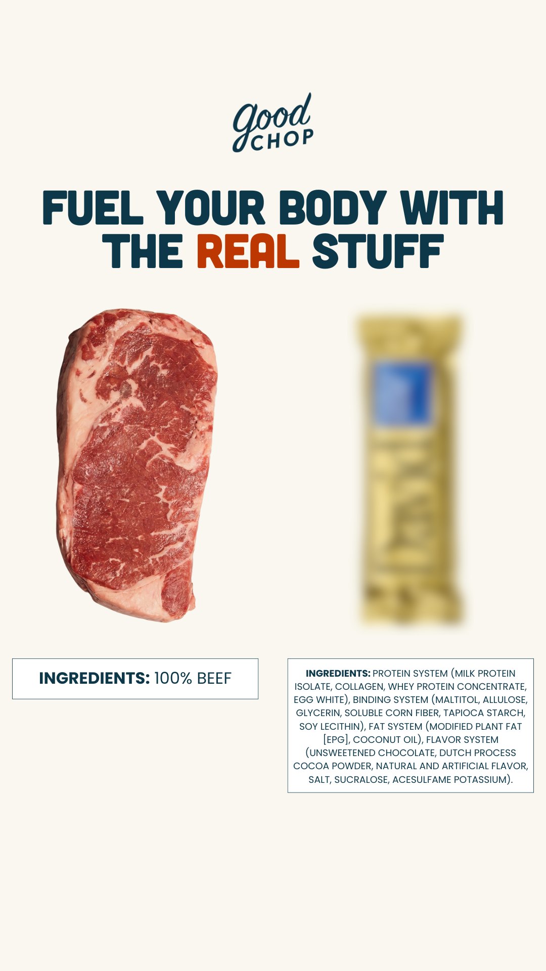 GoodChop Facebook ad