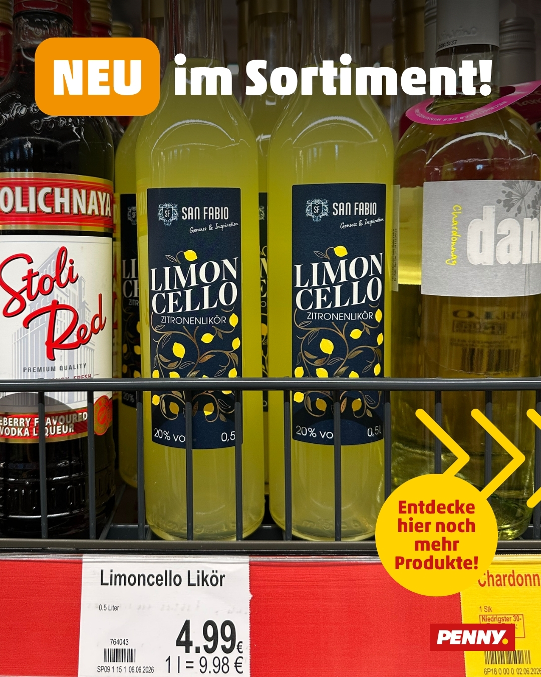 Penny Markt Österreich Facebook ad: Da schau her.