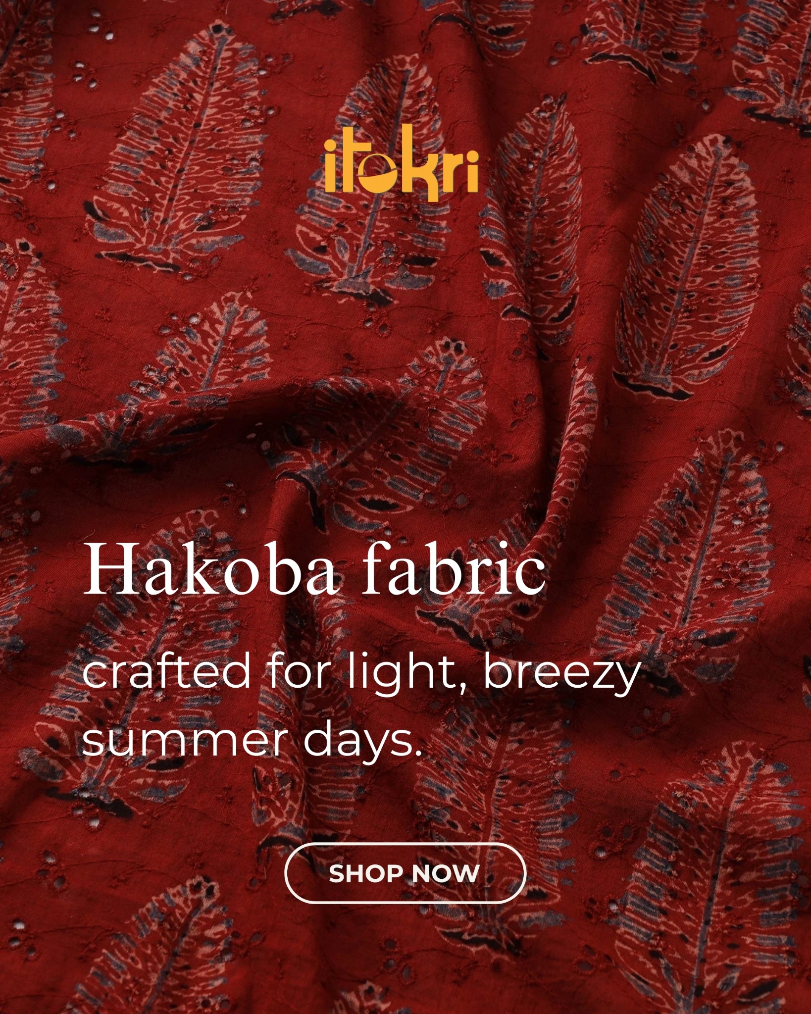 ITokri Fabrics Facebook ad