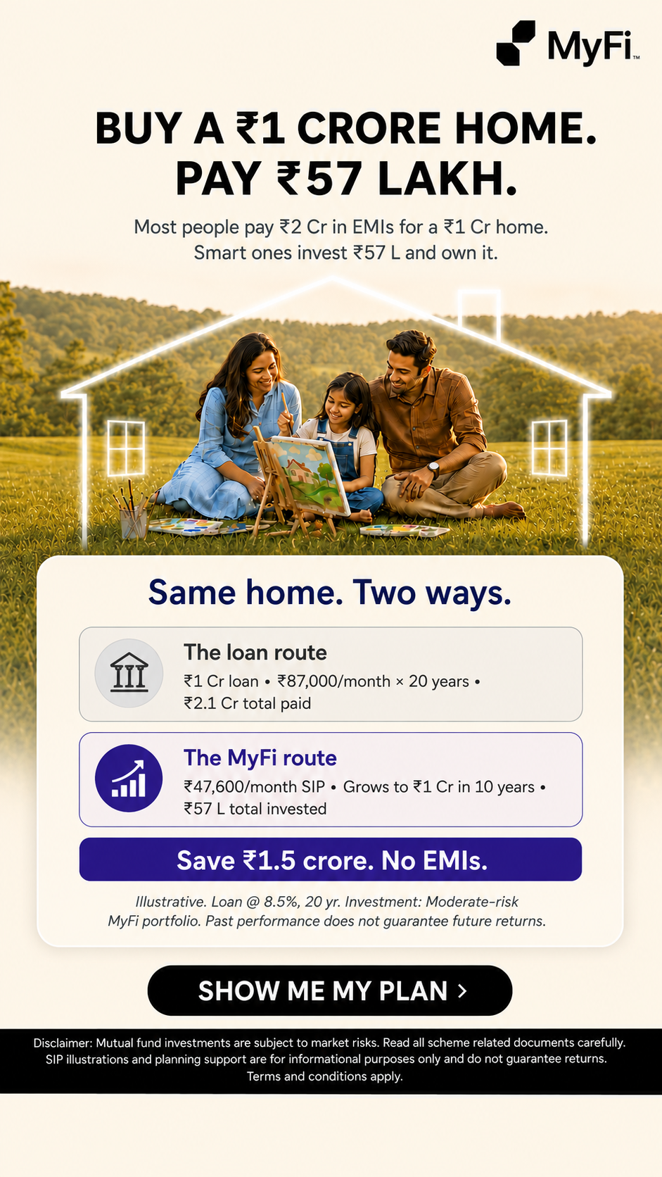 MyFi Facebook ad
