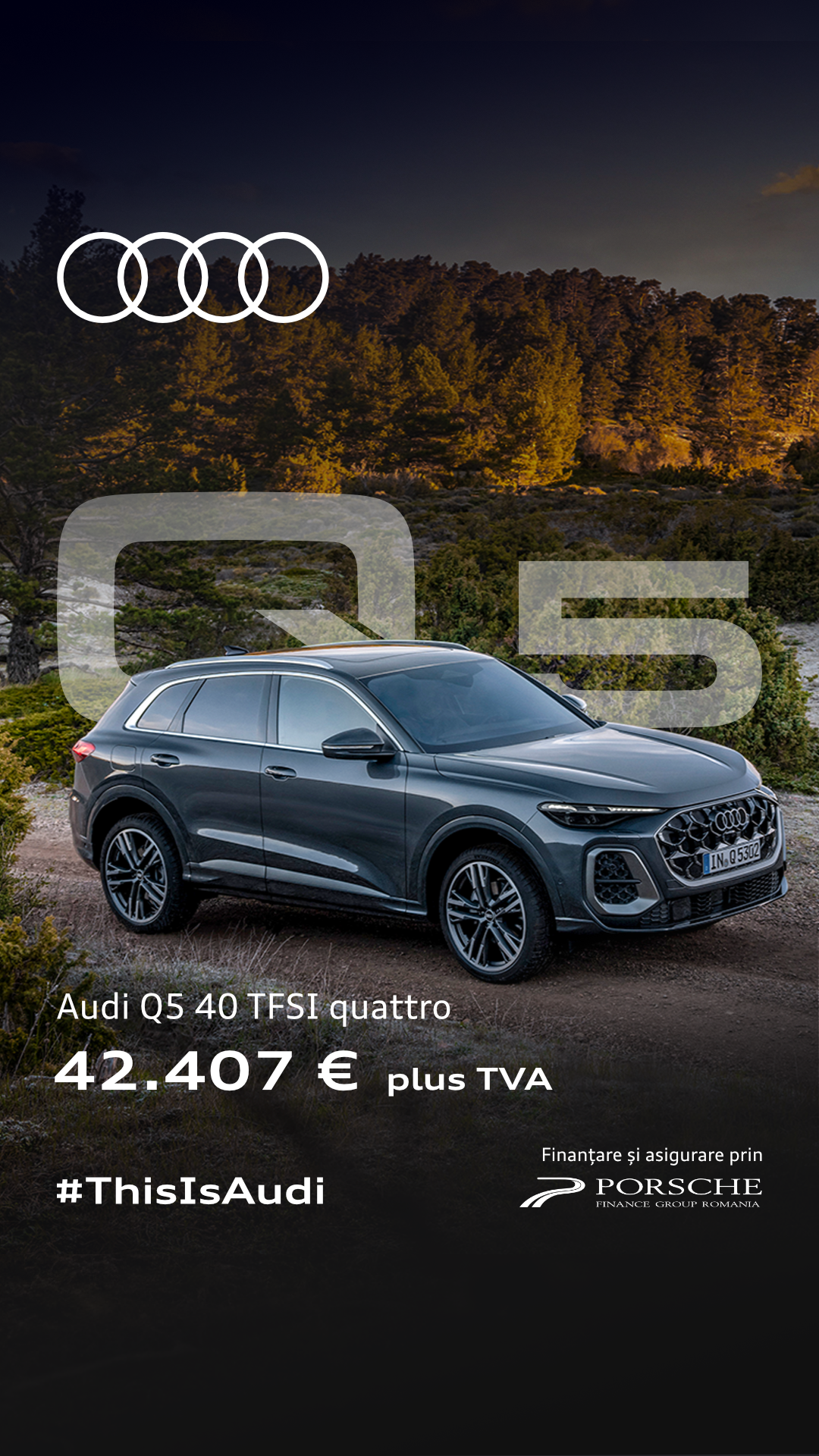 Cybernet Autocenter - Audi Bacau Facebook ad from Feb 12, 2026