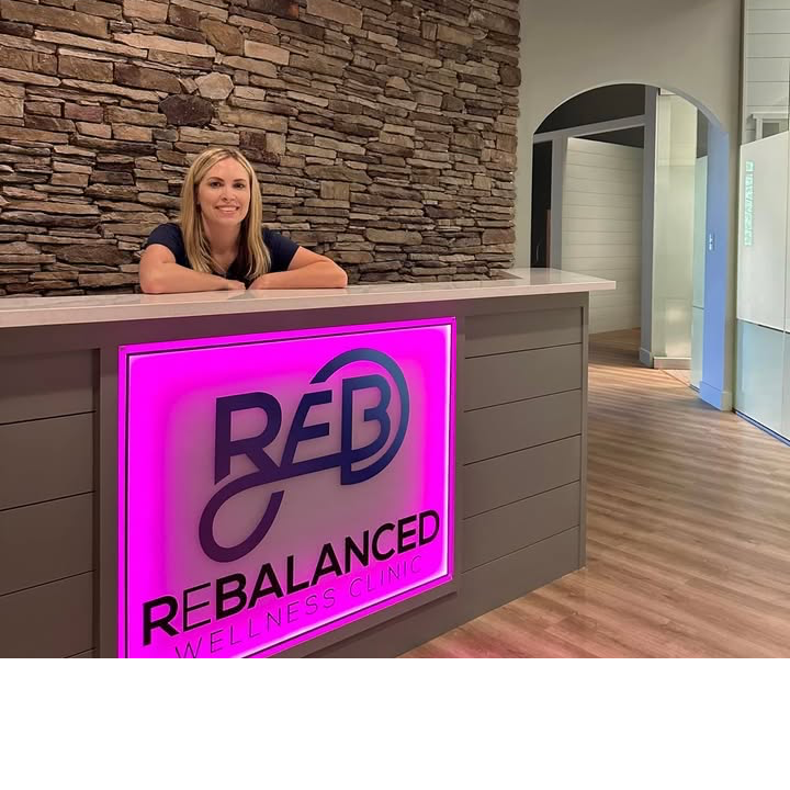 Rebalanced Wellness Clinic Facebook ad