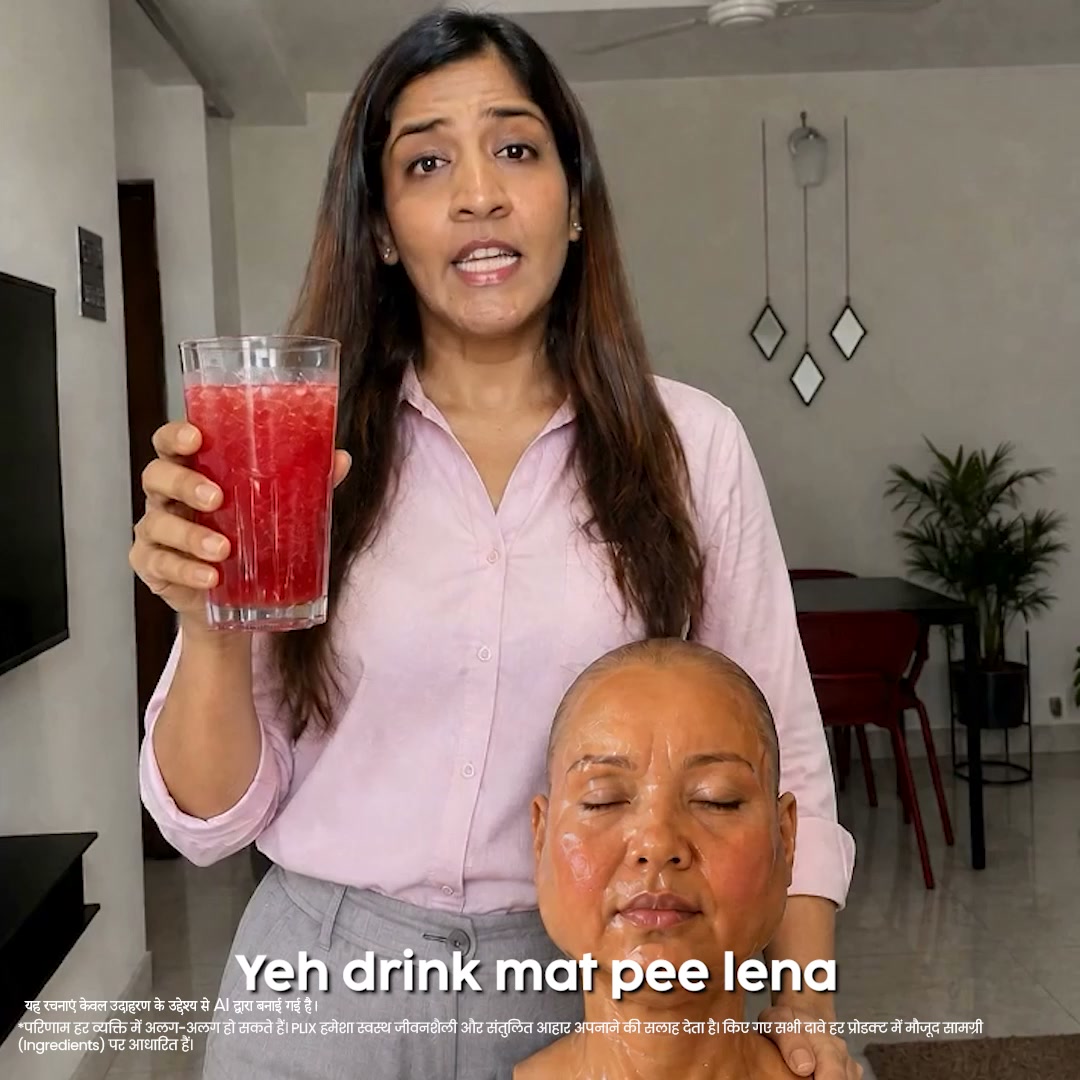 Plix Facebook ad: Fizz Your Way to Better Digestion