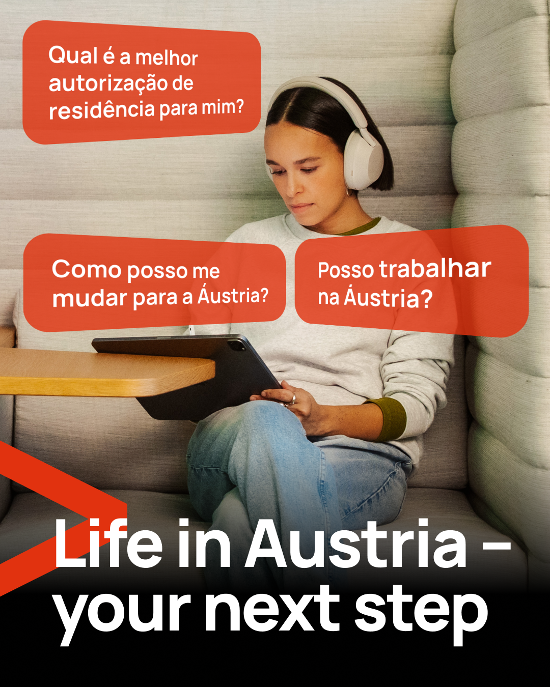 ABA - WORK in AUSTRIA Facebook ad