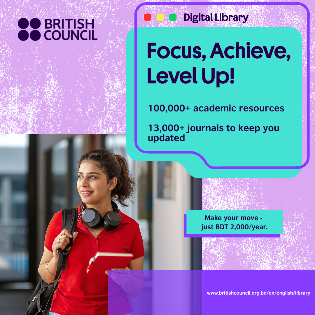 British Council Bangladesh Facebook ad