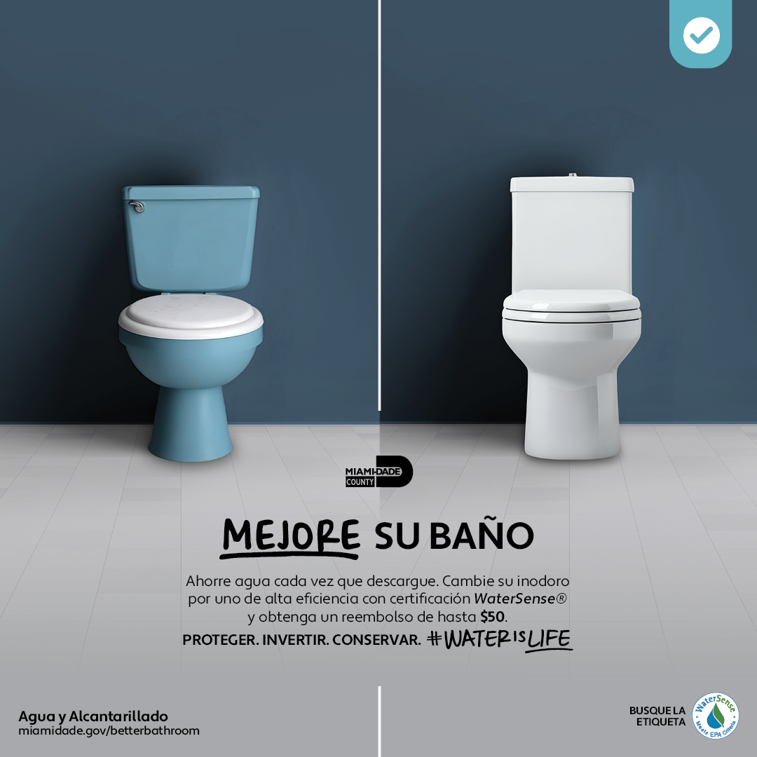 Miami-Dade Water & Sewer Department Facebook ad