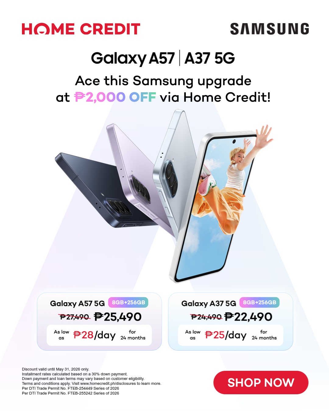 Samsung Facebook ad