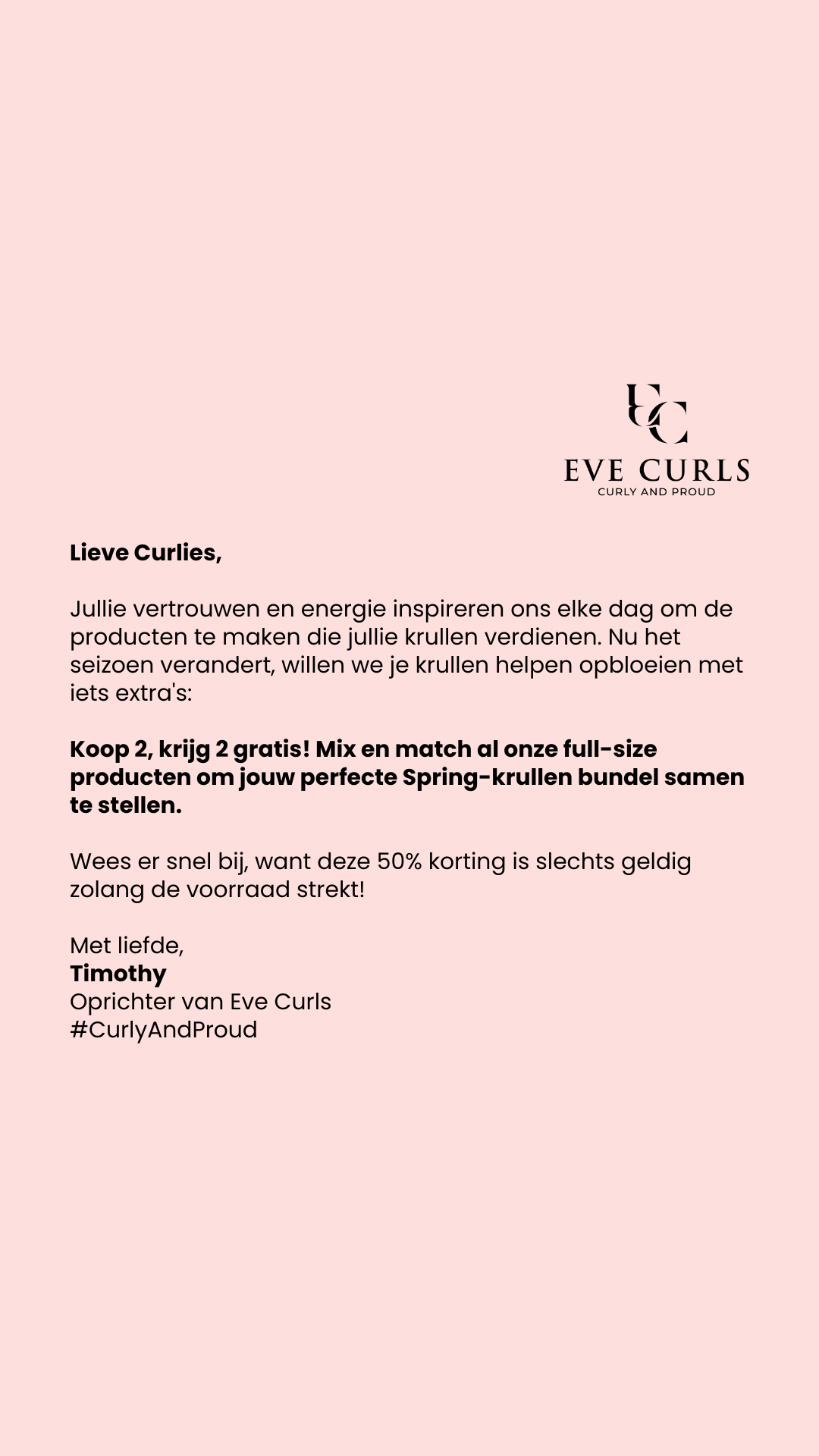 Eve Curls Facebook ad