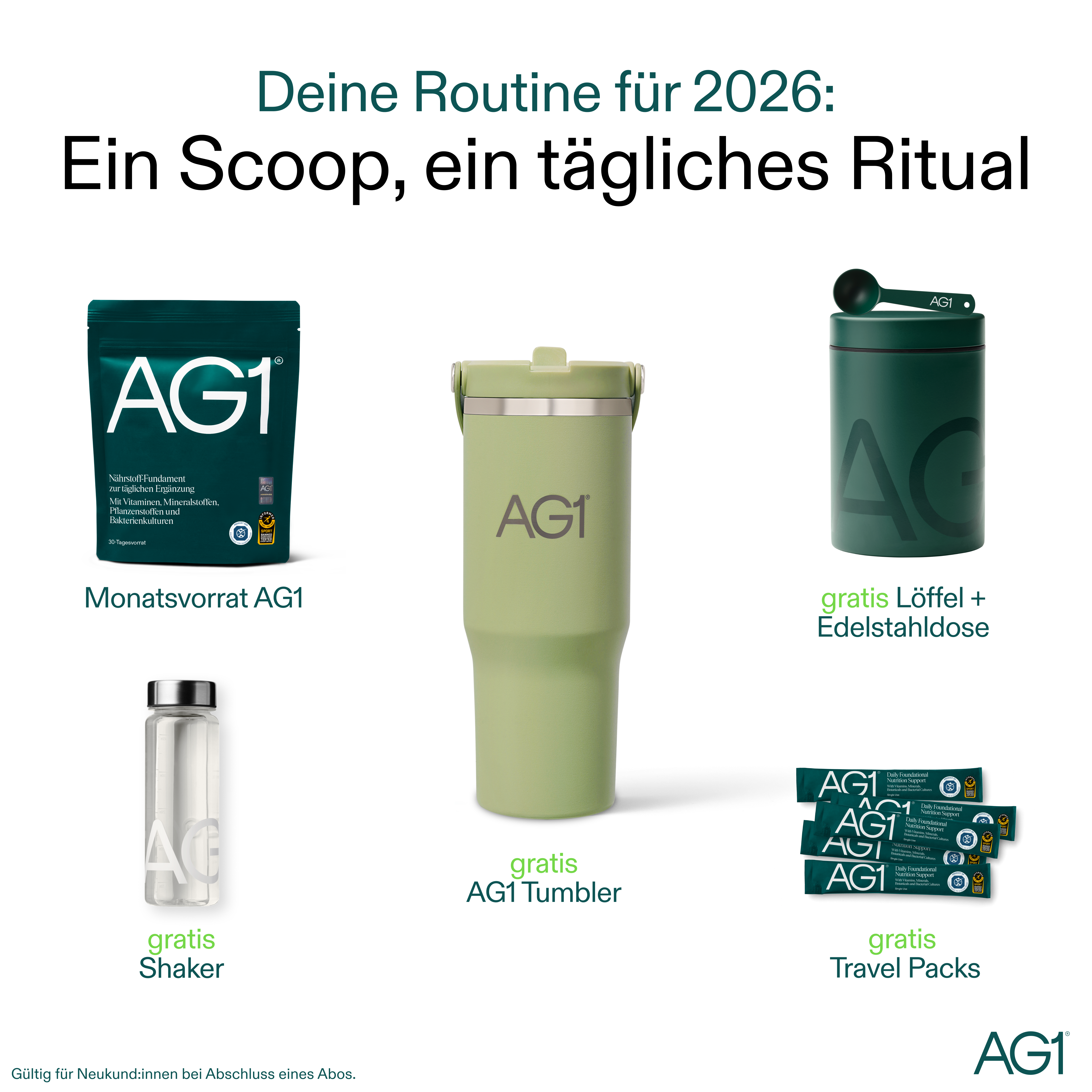 AG1 Deutschland Facebook ad
