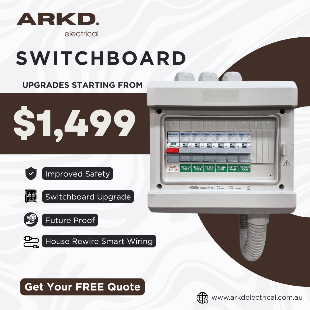 ARKD Electrical Facebook ad: Claim Your FREE Quote