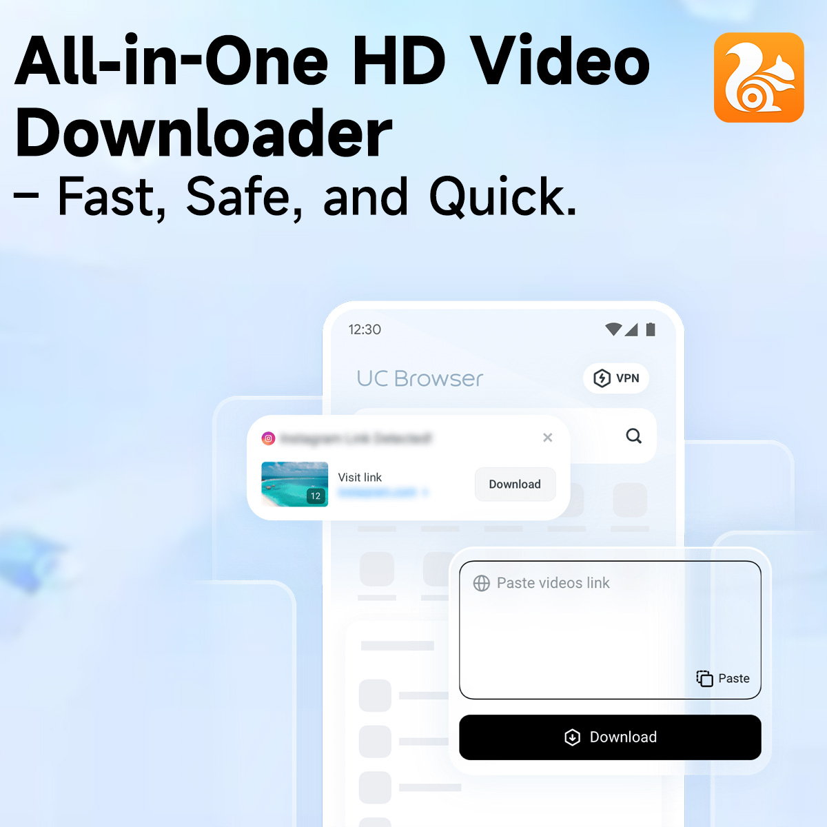 UC Browser3 Facebook ad